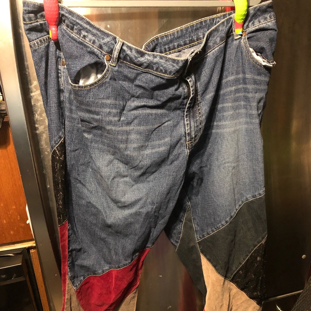 Gypsy Patchwork Jeans- 416 $40 or $35 w/offer